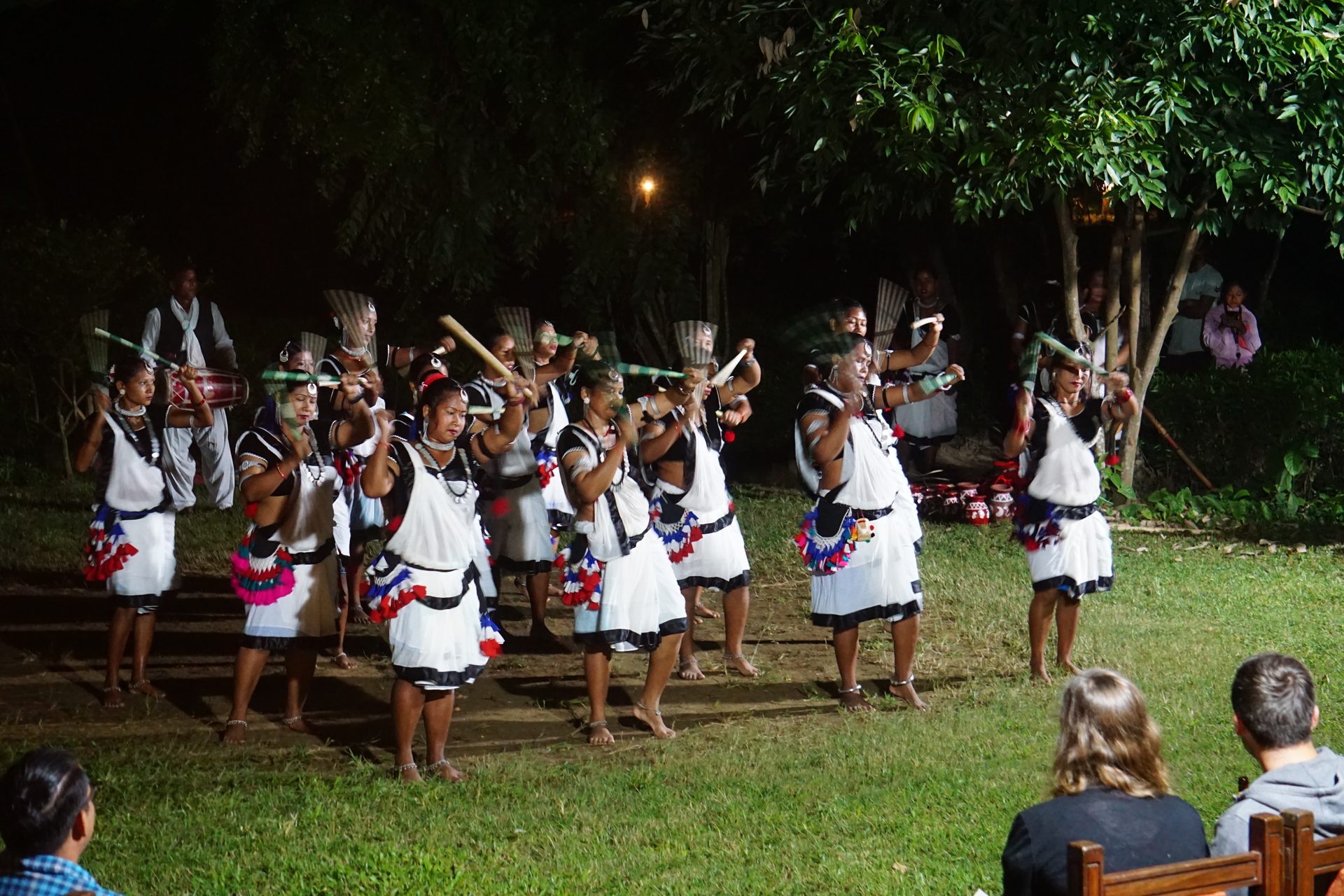 Tharu dance for guests