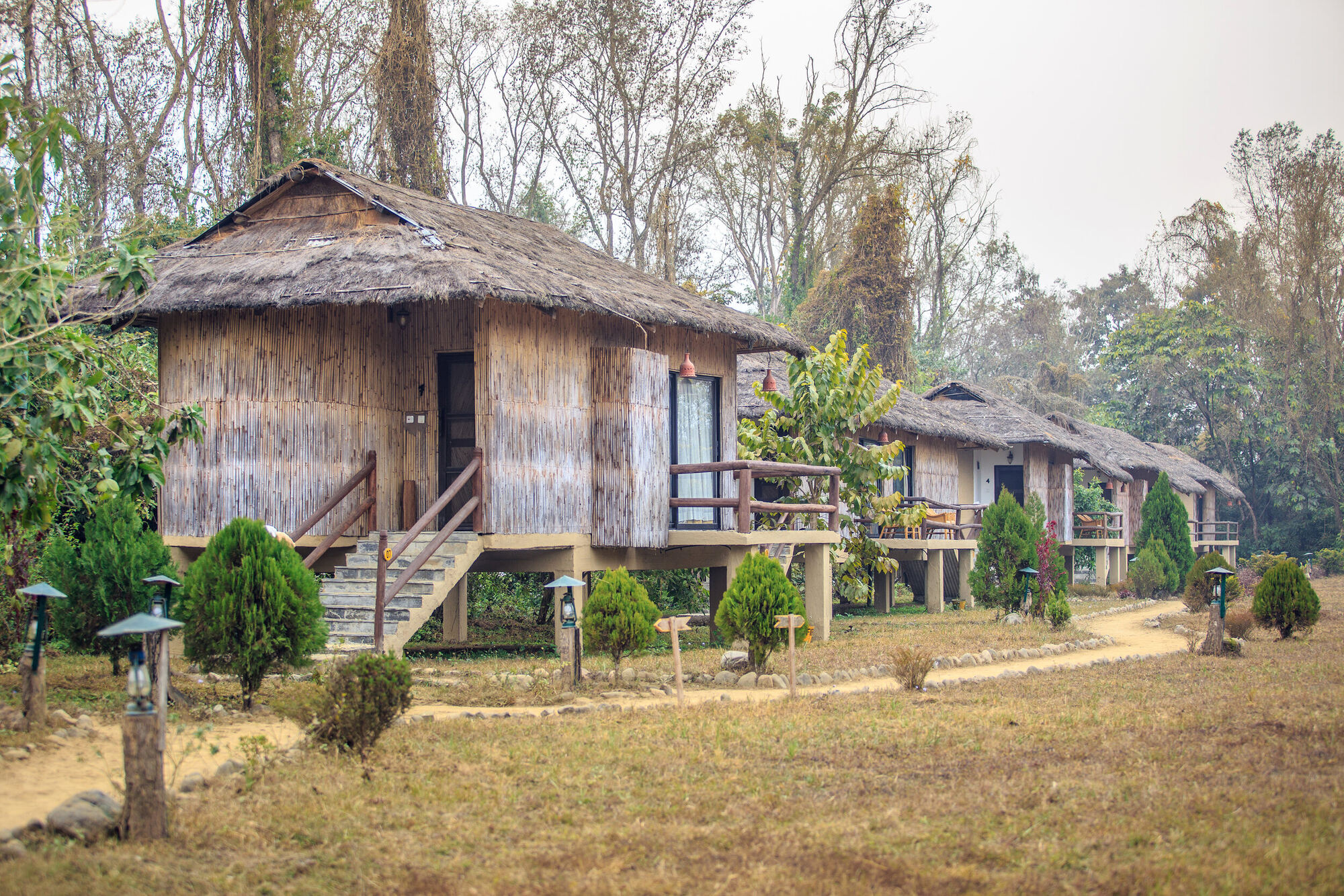 A Single Villa at Green Jungle Resort